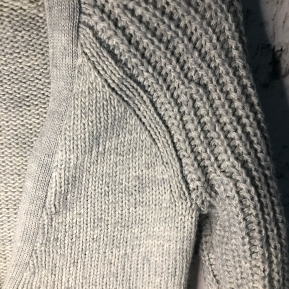 Anthropologie If It Were Me Gray Button Cardigan Sweater. - Picture 3 of 5